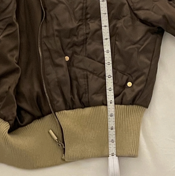 Marciano Vintage Fox Fur Bomber Small - Picture 3 of 4